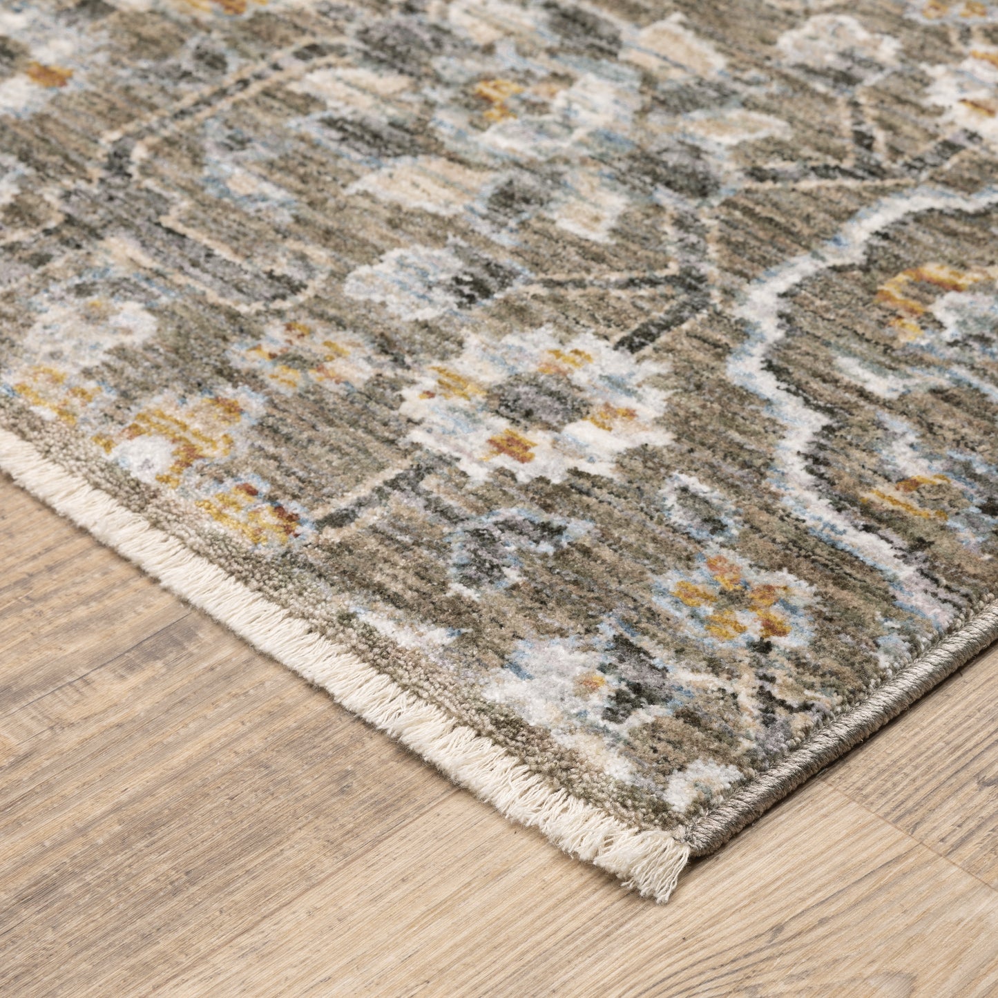 Oriental Weavers Maharaja  Grey Tan Traditional