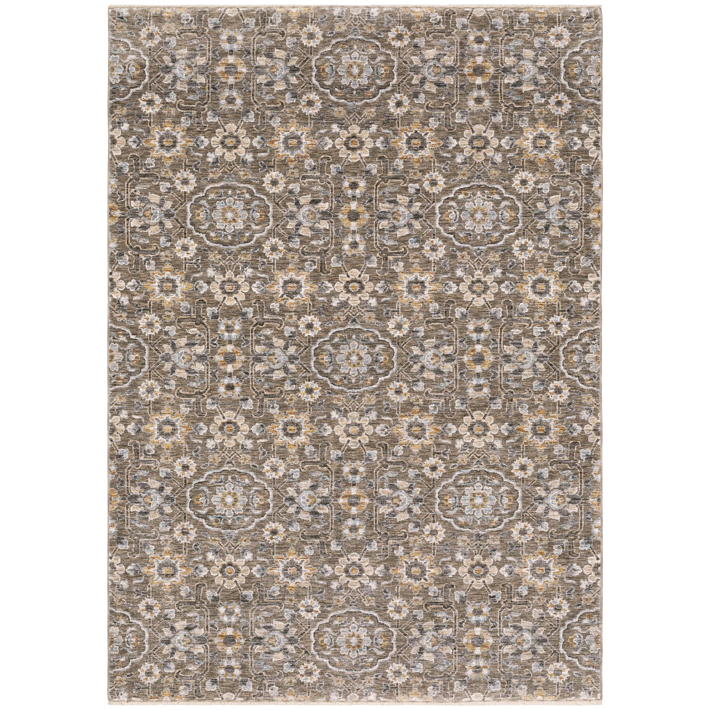 Oriental Weavers Maharaja  Grey Tan Traditional