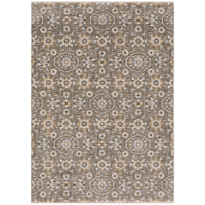 Oriental Weavers Maharaja  Grey Tan Traditional