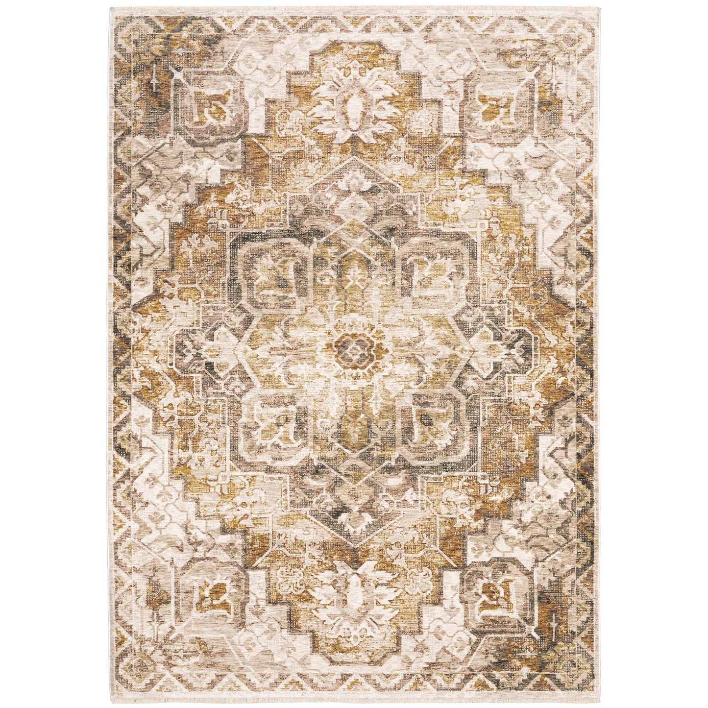Oriental Weavers Maharaja  Gold Ivory Traditional