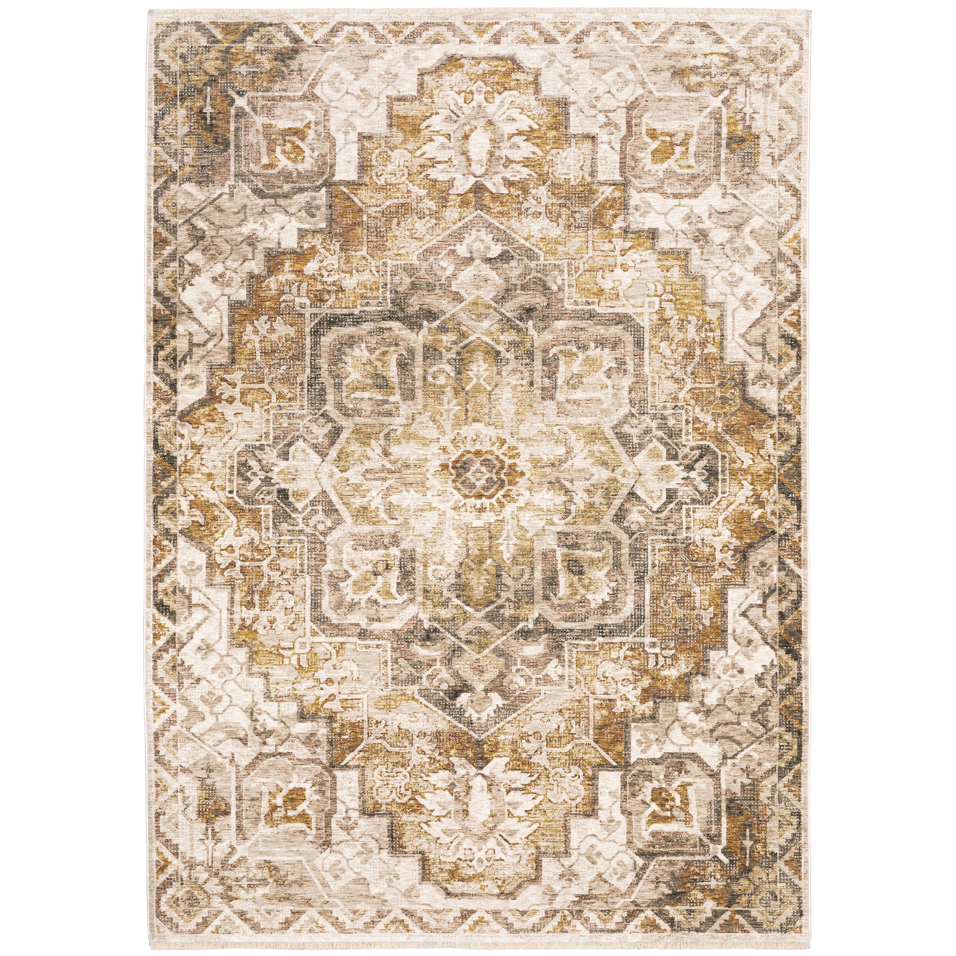 Oriental Weavers Maharaja  Gold Ivory Traditional