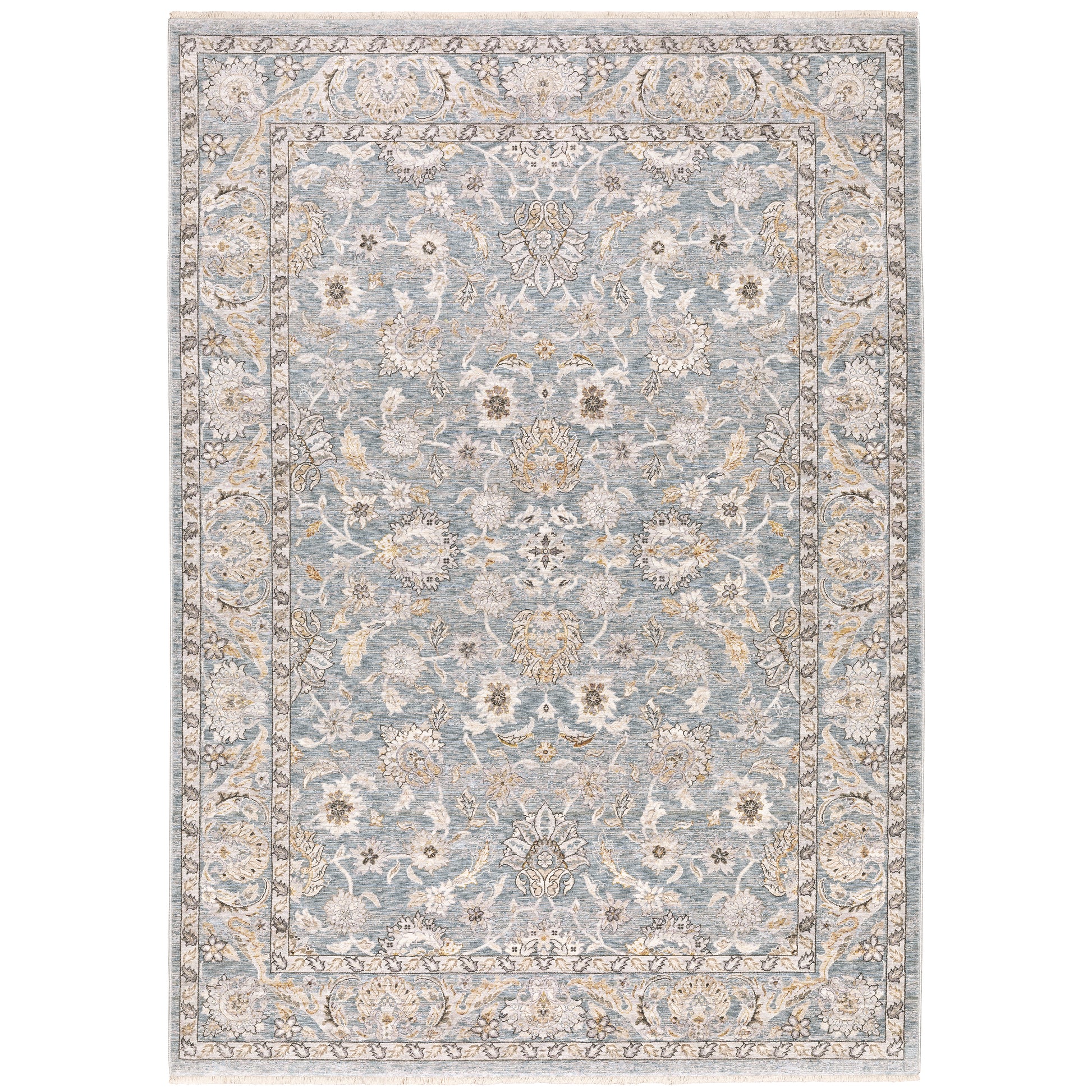 Oriental Weavers Maharaja  Blue Ivory Traditional