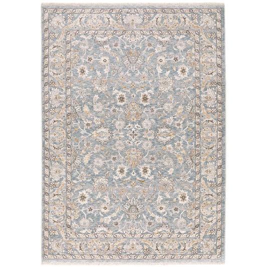 Oriental Weavers Maharaja  Blue Ivory Traditional