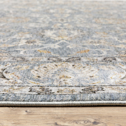 Oriental Weavers Maharaja  Blue Ivory Traditional