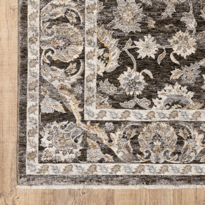 Oriental Weavers Maharaja  Grey Ivory Traditional