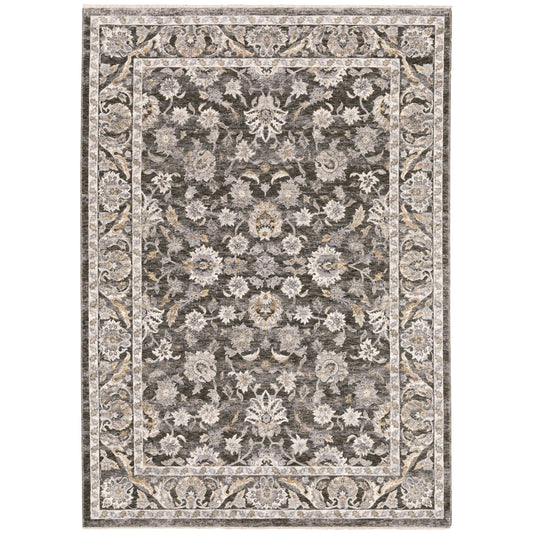 Oriental Weavers Maharaja  Grey Ivory Traditional