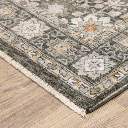 Oriental Weavers Maharaja  Grey Ivory Traditional