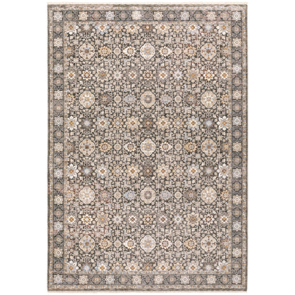 Oriental Weavers Maharaja  Grey Ivory Traditional