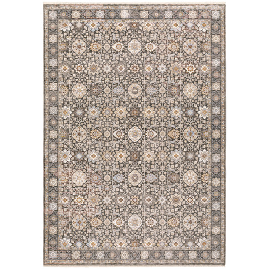 Oriental Weavers Maharaja  Grey Ivory Traditional