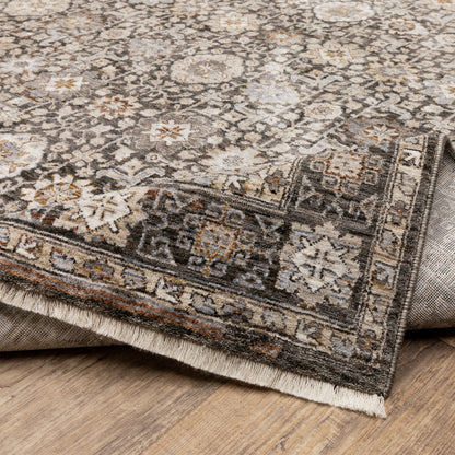 Oriental Weavers Maharaja  Grey Ivory Traditional