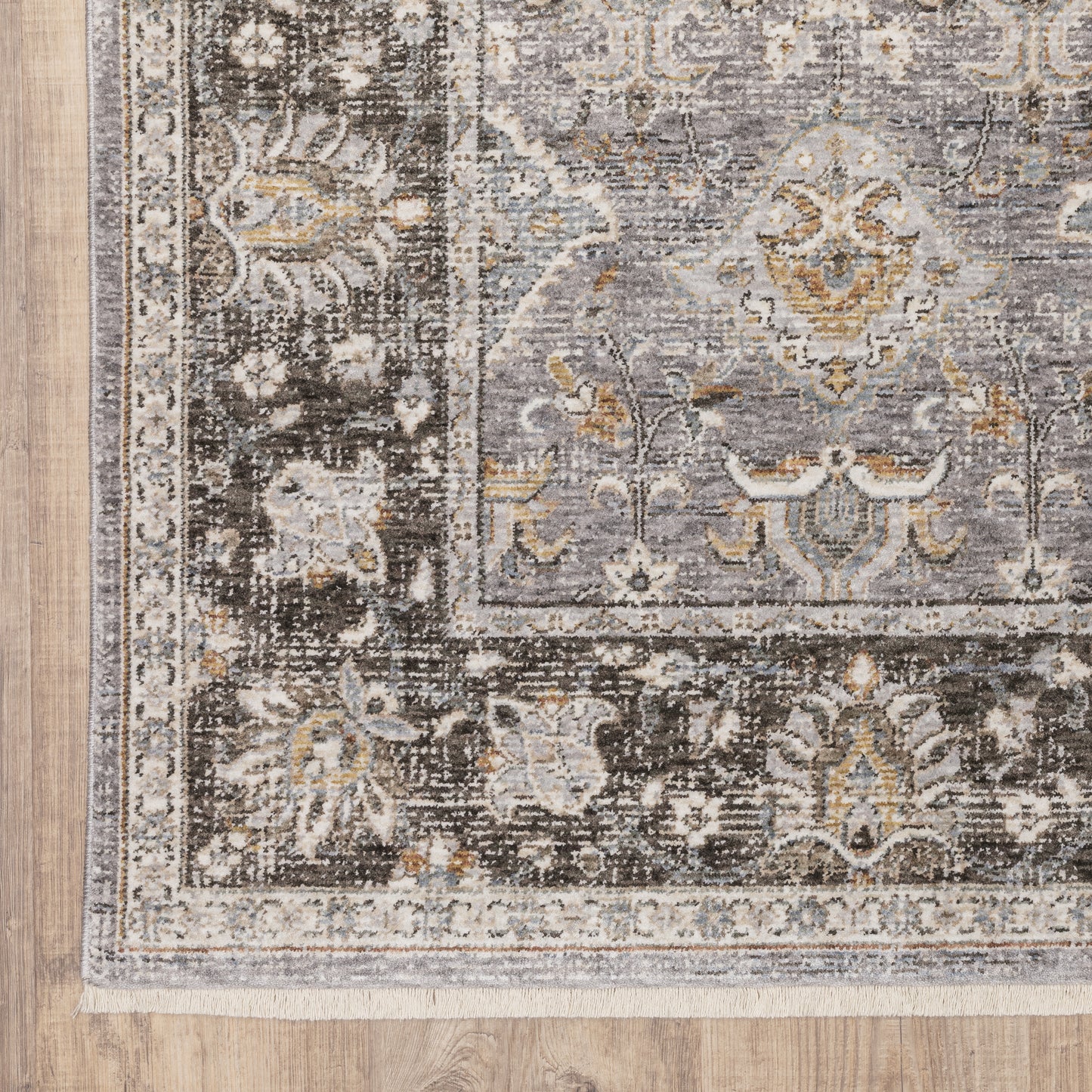Oriental Weavers Maharaja  Grey Blue Traditional