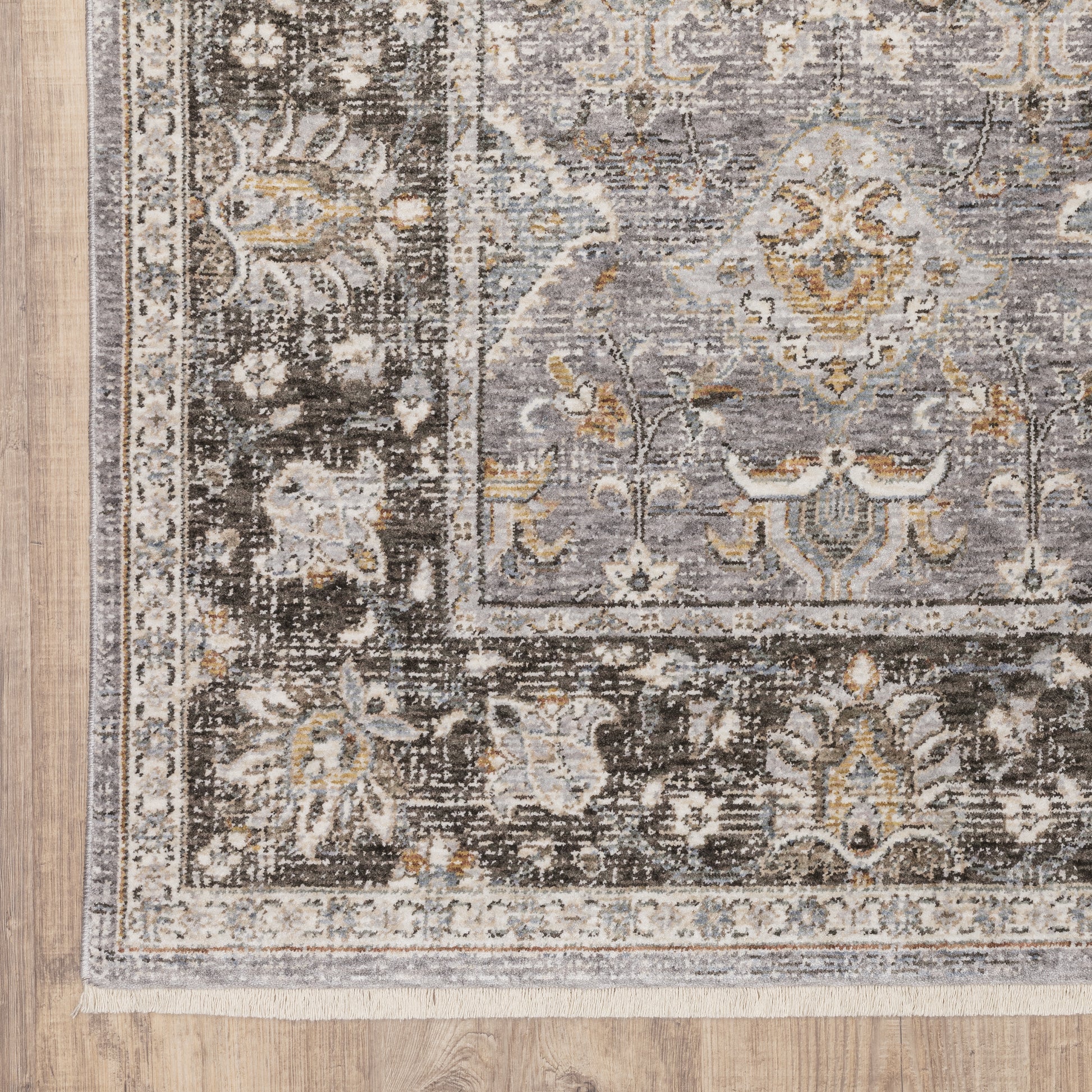 Oriental Weavers Maharaja  Grey Blue Traditional