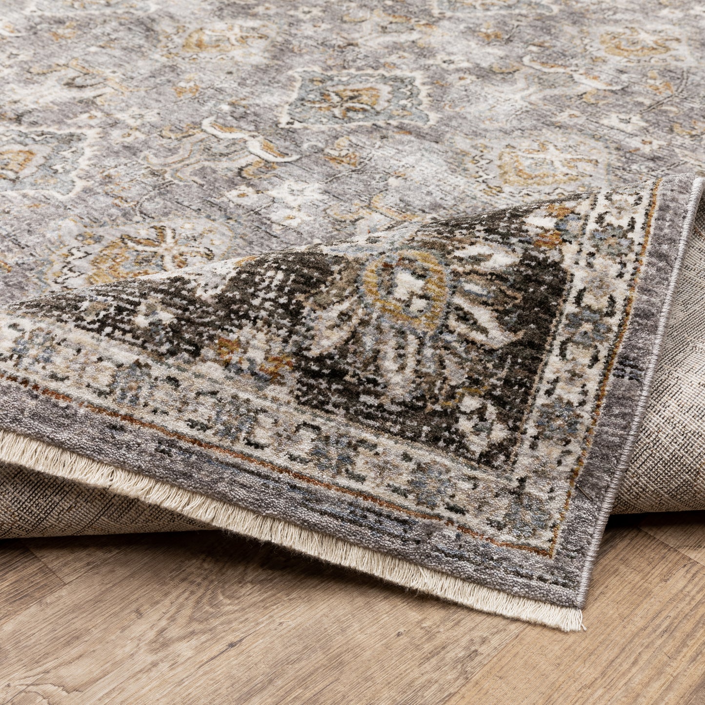 Oriental Weavers Maharaja  Grey Blue Traditional