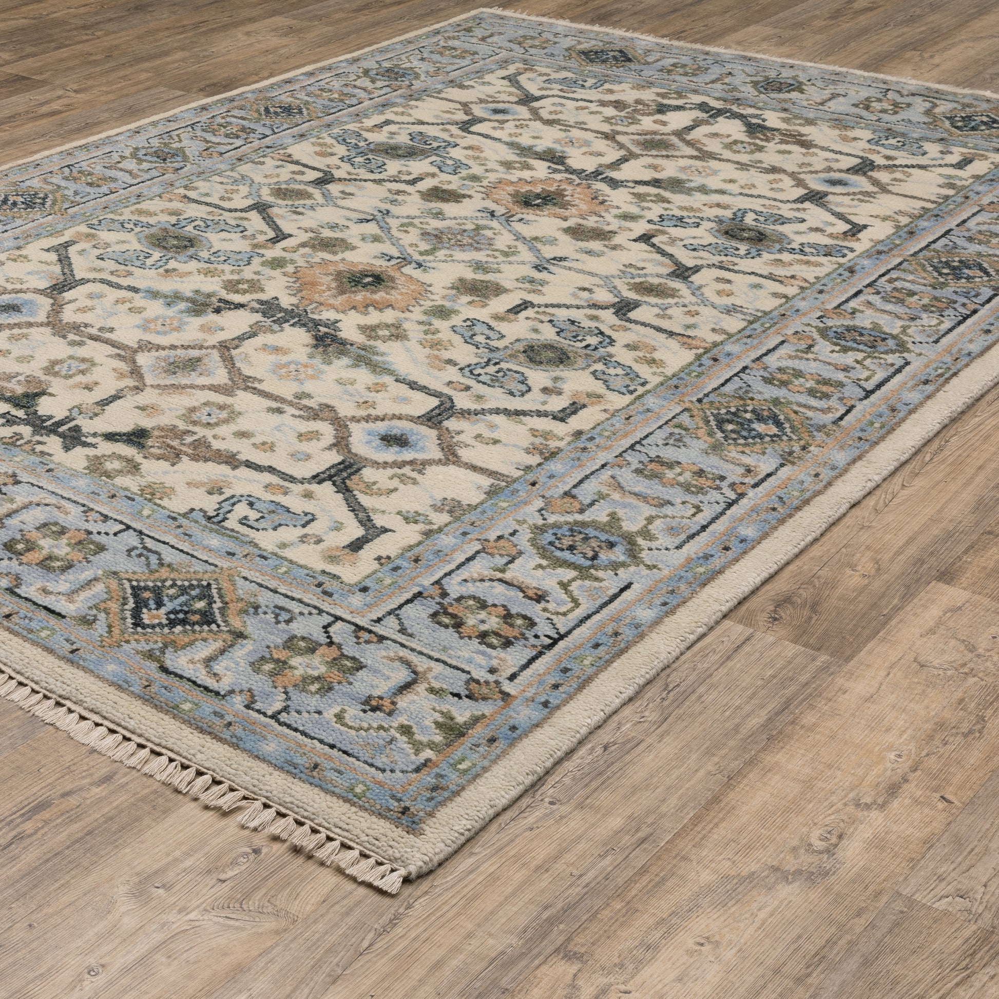 Oriental Weavers Majorca  Ivory Blue Traditional