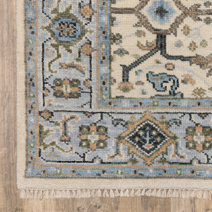 Oriental Weavers Majorca  Ivory Blue Traditional