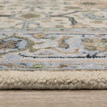 Oriental Weavers Majorca  Ivory Blue Traditional