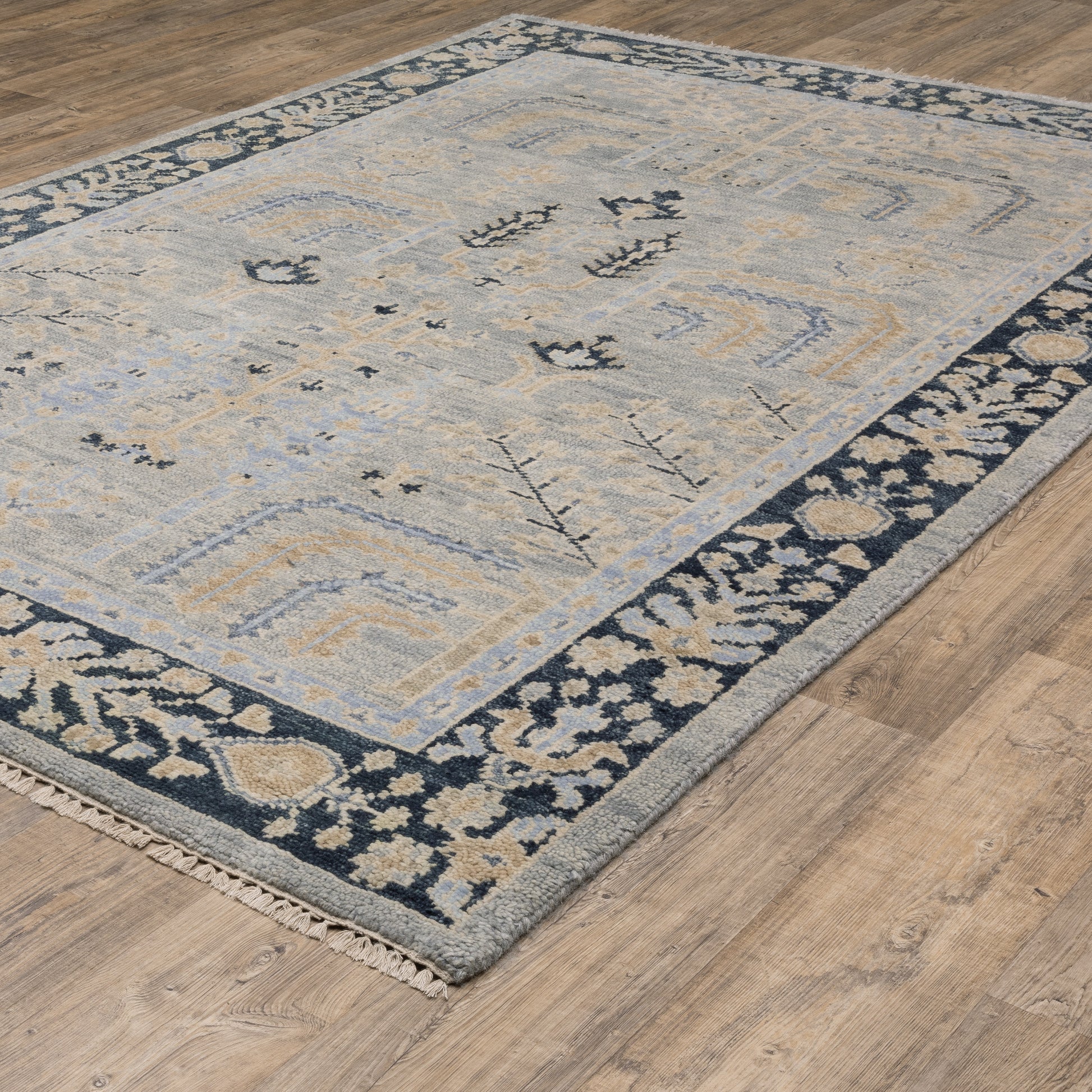 Oriental Weavers Majorca  Grey Blue Traditional