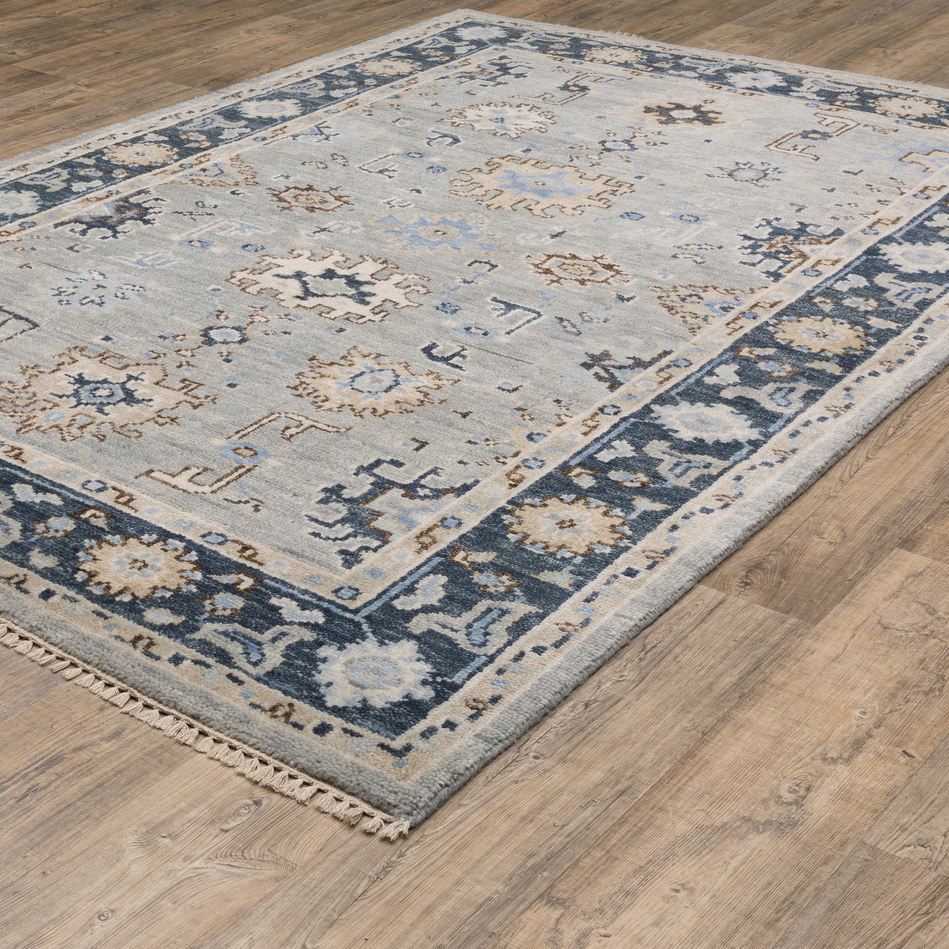 Oriental Weavers Majorca  Grey Blue Traditional