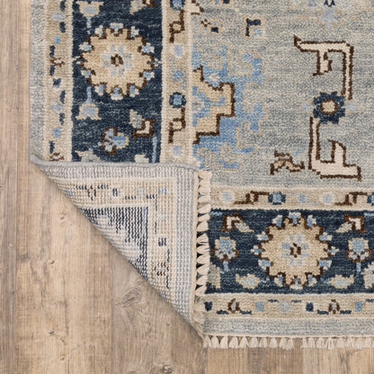 Oriental Weavers Majorca  Grey Blue Traditional