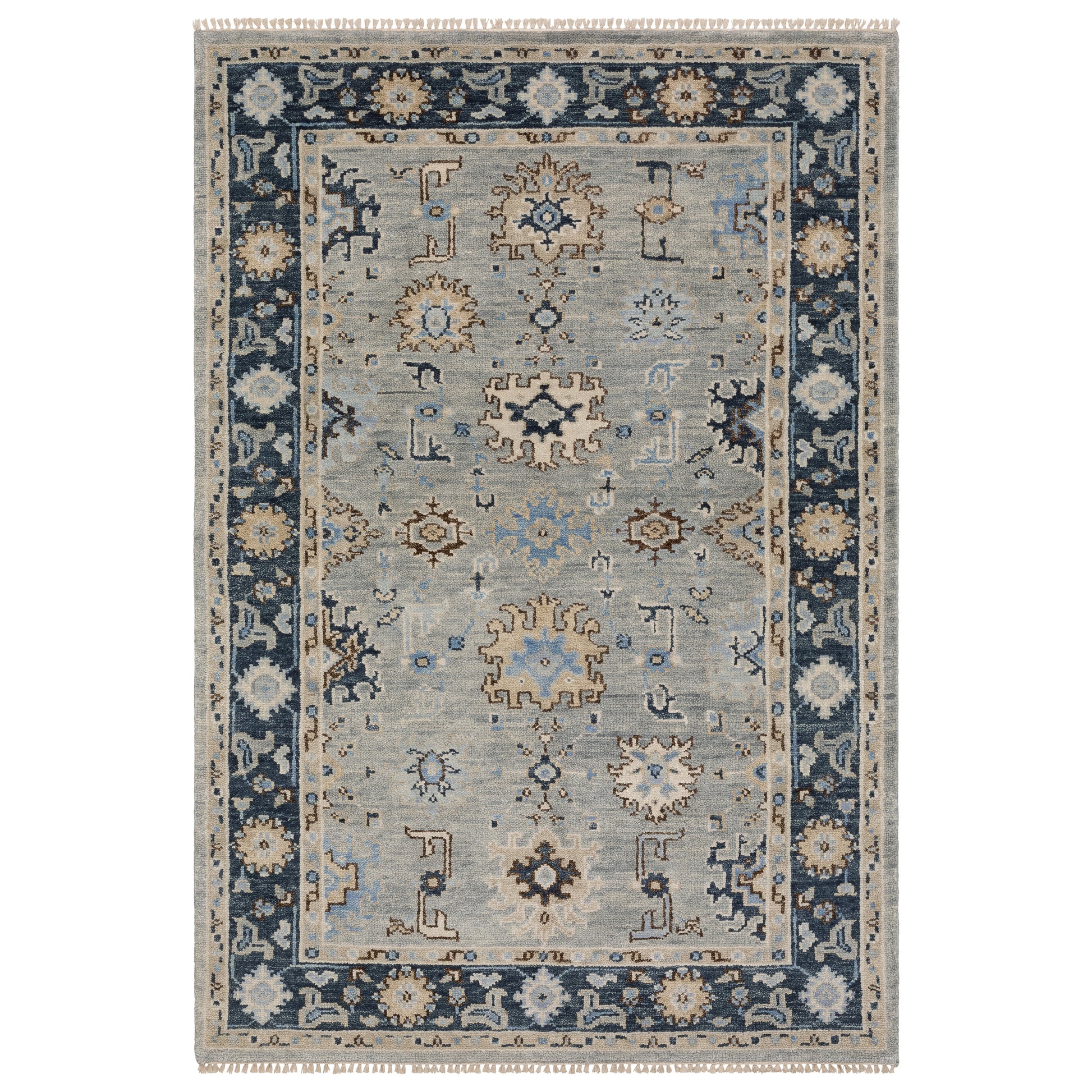 Oriental Weavers Majorca  Grey Blue Traditional