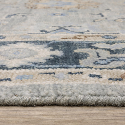 Oriental Weavers Majorca  Grey Blue Traditional