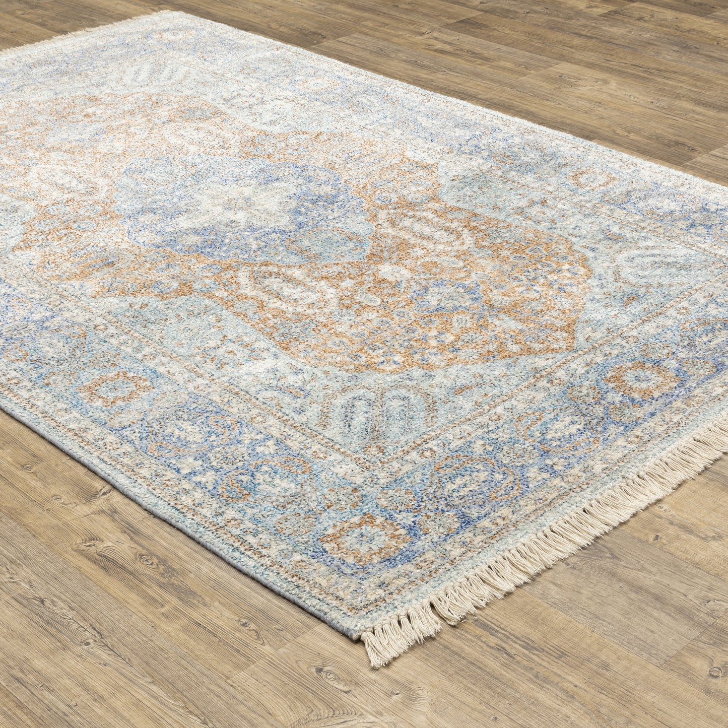 Oriental Weavers Malabar  Blue Red Traditional