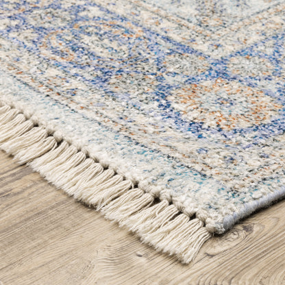 Oriental Weavers Malabar  Blue Red Traditional