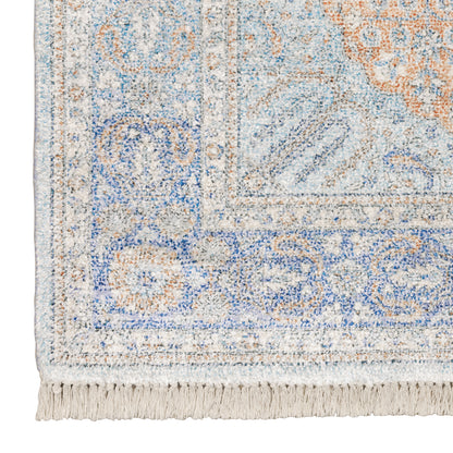 Oriental Weavers Malabar  Blue Red Traditional