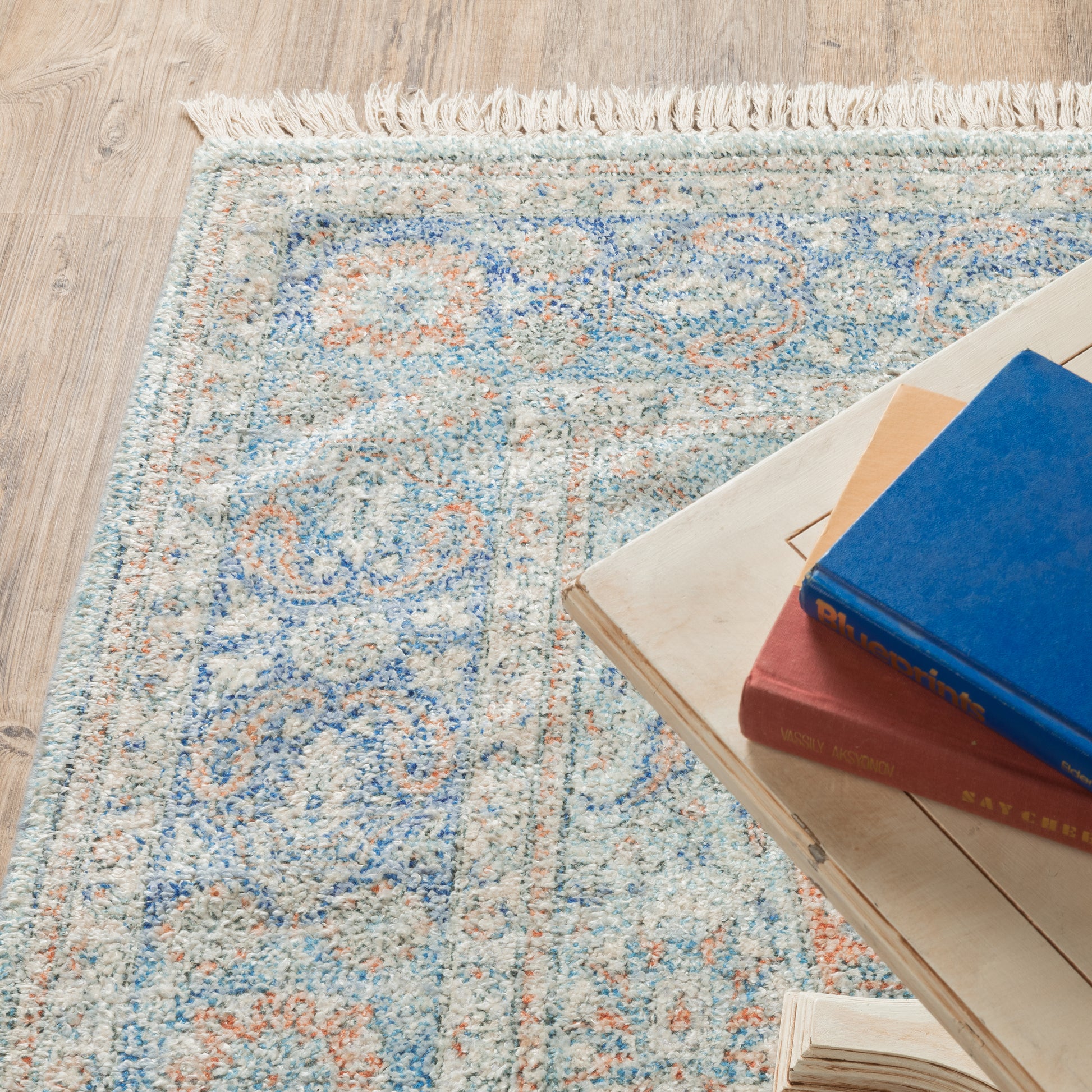 Oriental Weavers Malabar  Blue Red Traditional