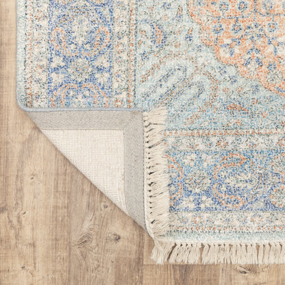 Oriental Weavers Malabar  Blue Red Traditional