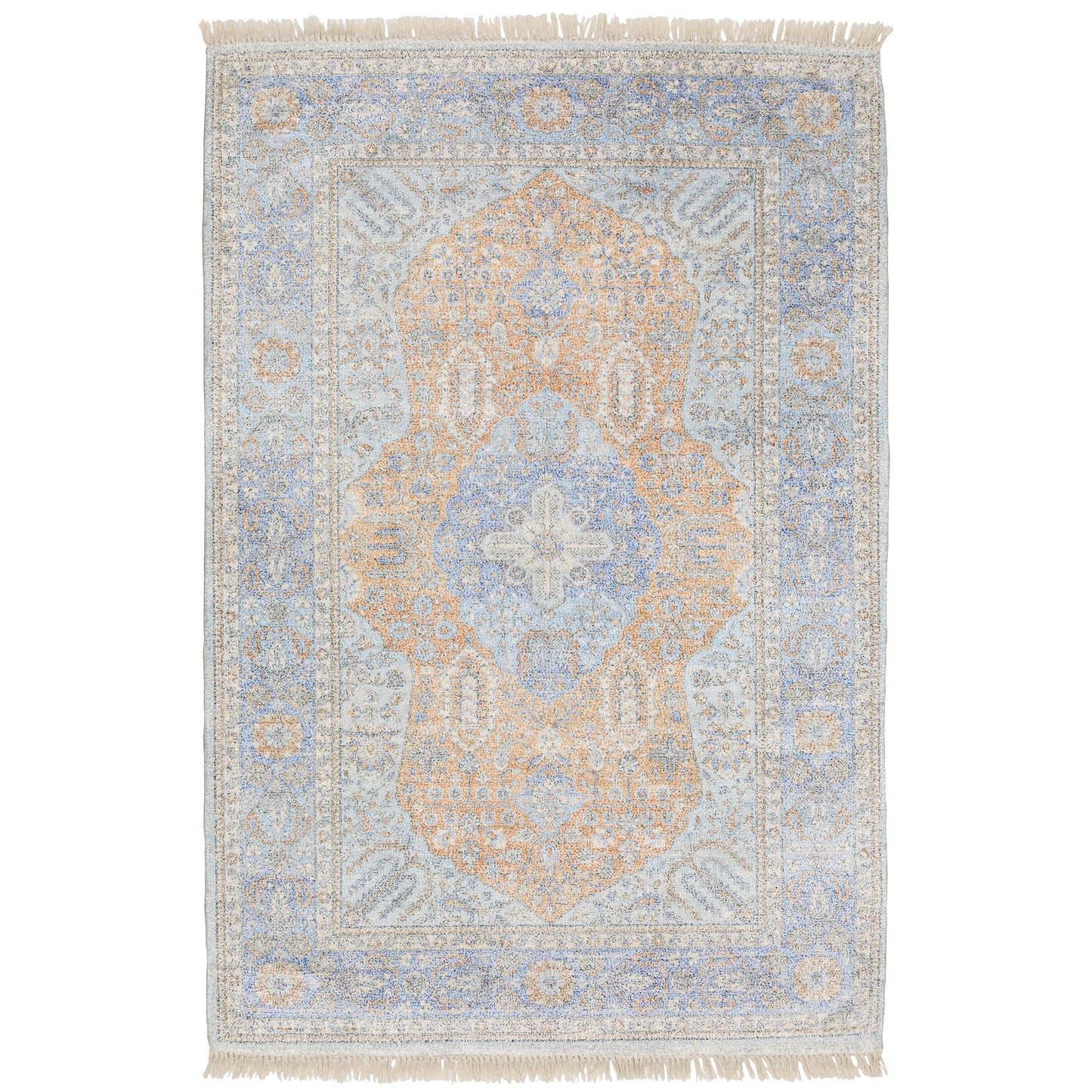 Oriental Weavers Malabar  Blue Red Traditional
