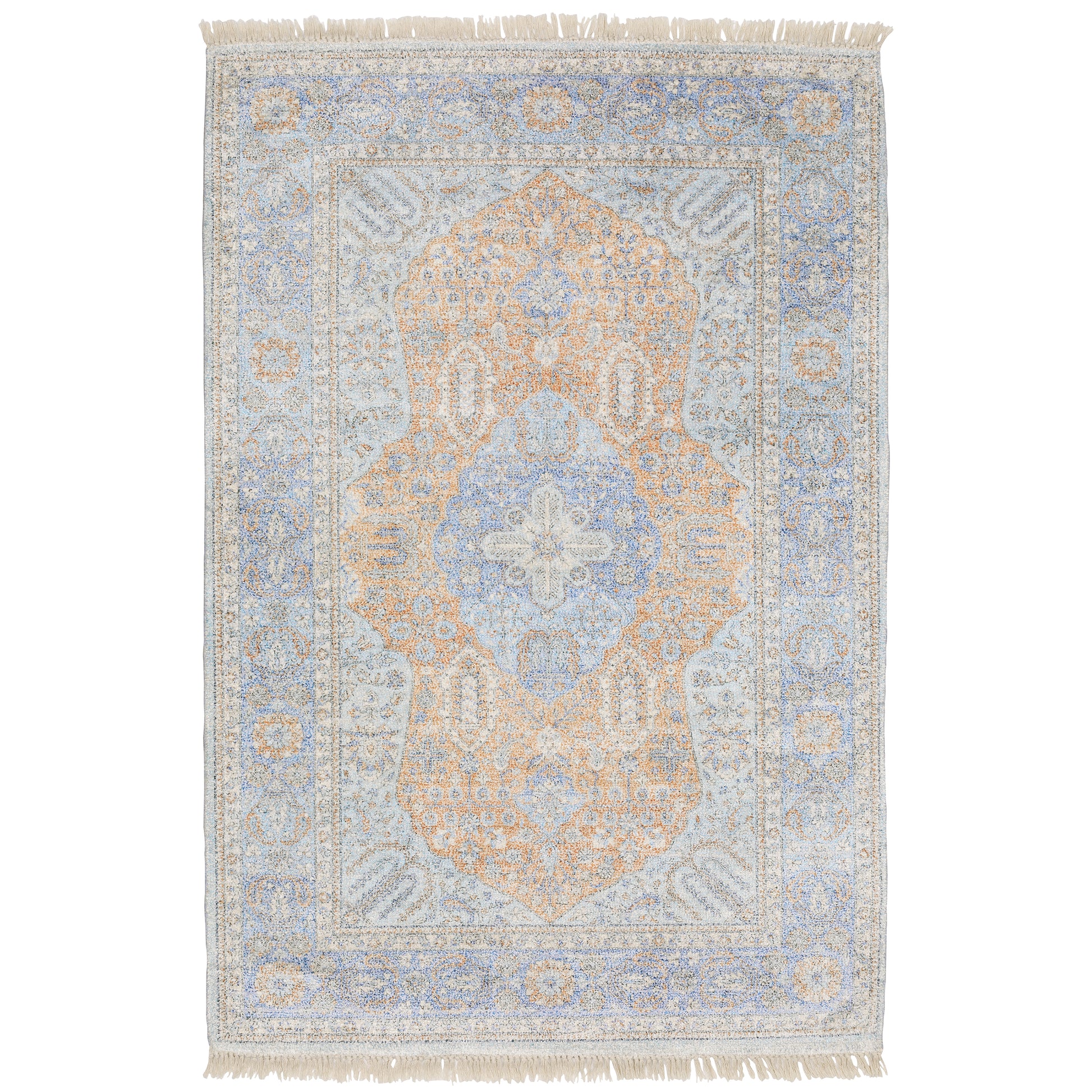 Oriental Weavers Malabar  Blue Red Traditional
