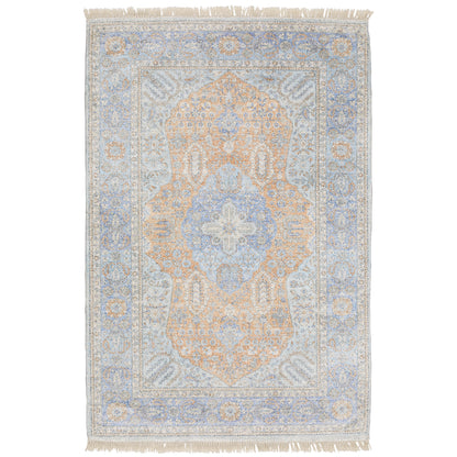 Oriental Weavers Malabar  Blue Red Traditional