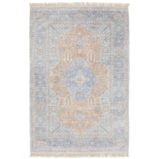 Oriental Weavers Malabar  Blue Red Traditional