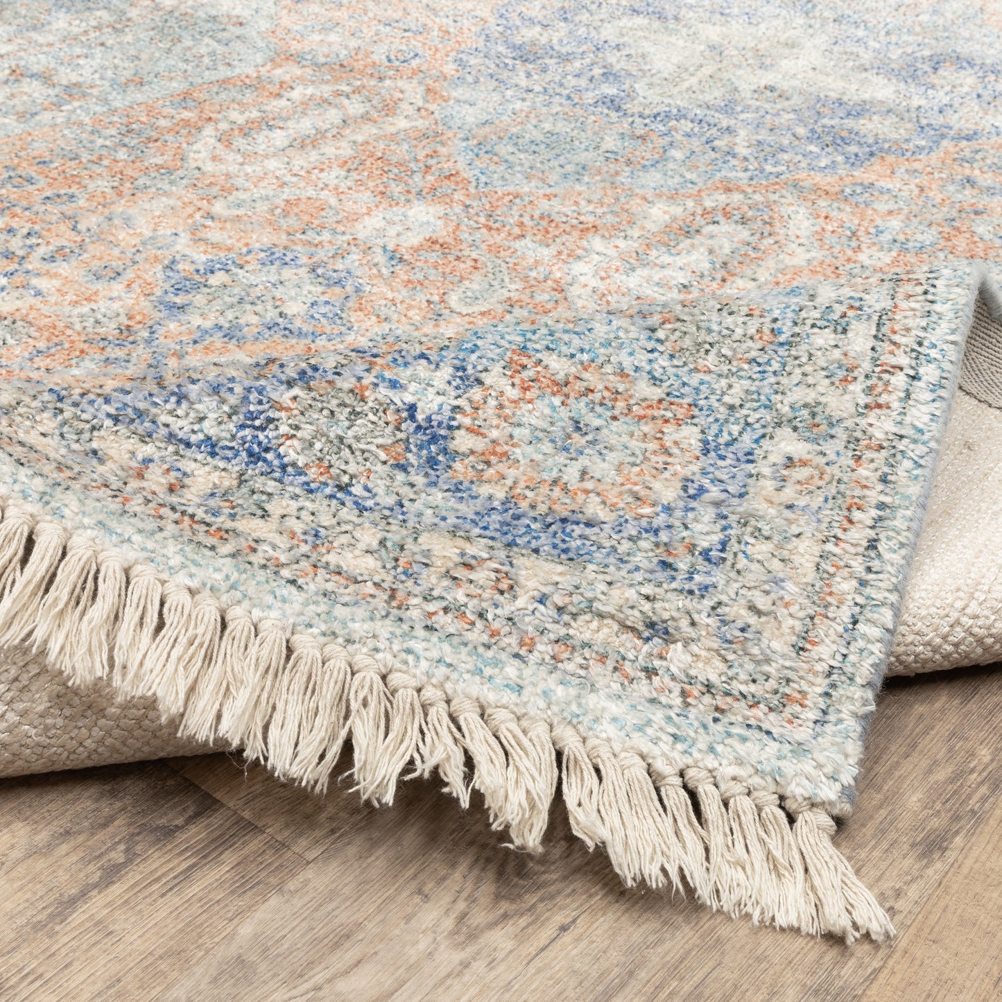 Oriental Weavers Malabar  Blue Red Traditional