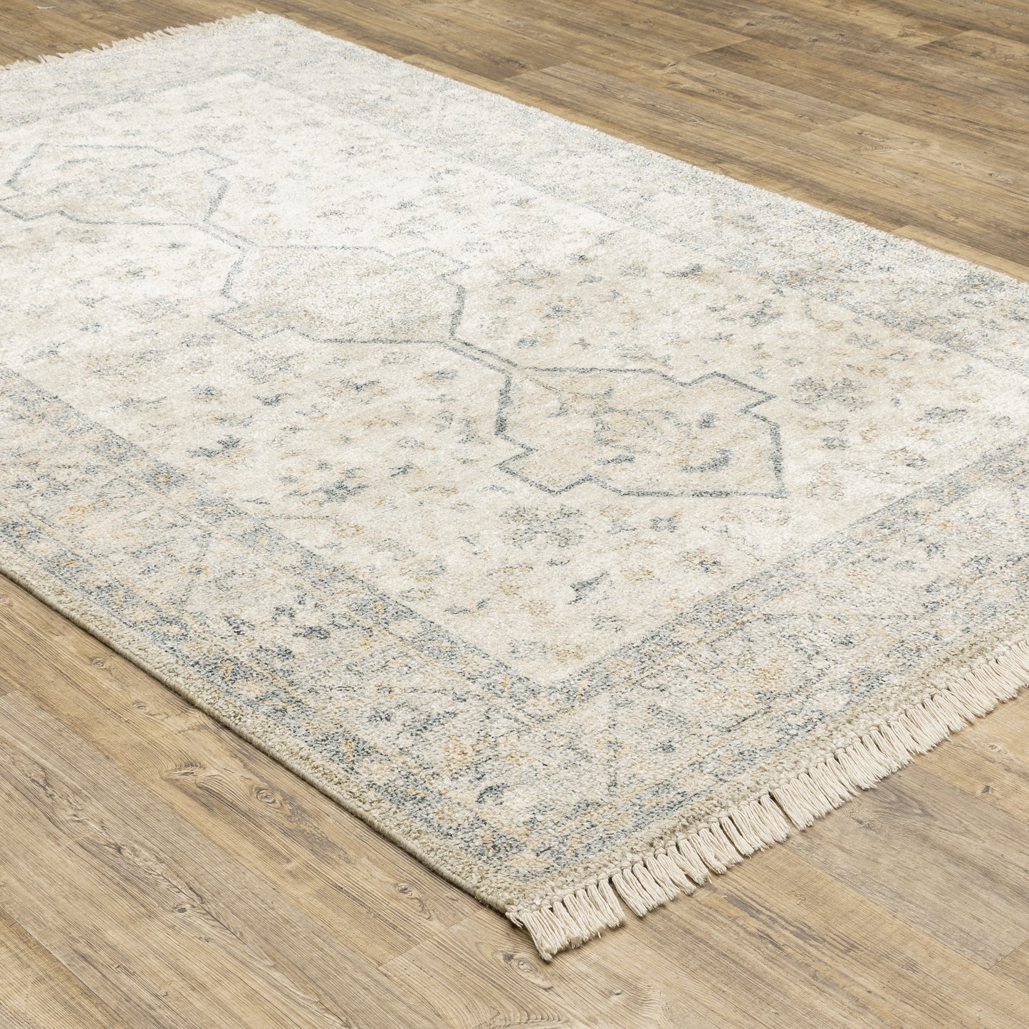 Oriental Weavers Malabar  Beige Charcoal Traditional