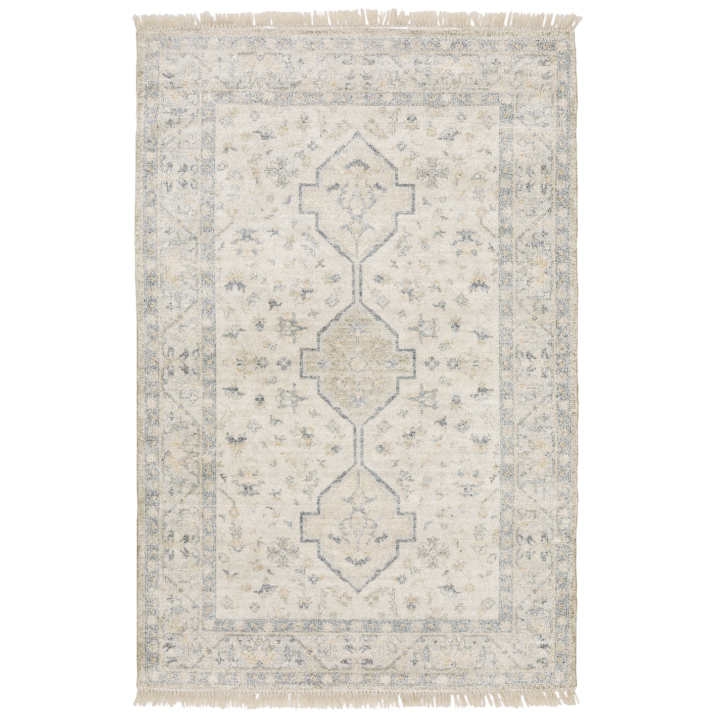 Oriental Weavers Malabar  Beige Charcoal Traditional