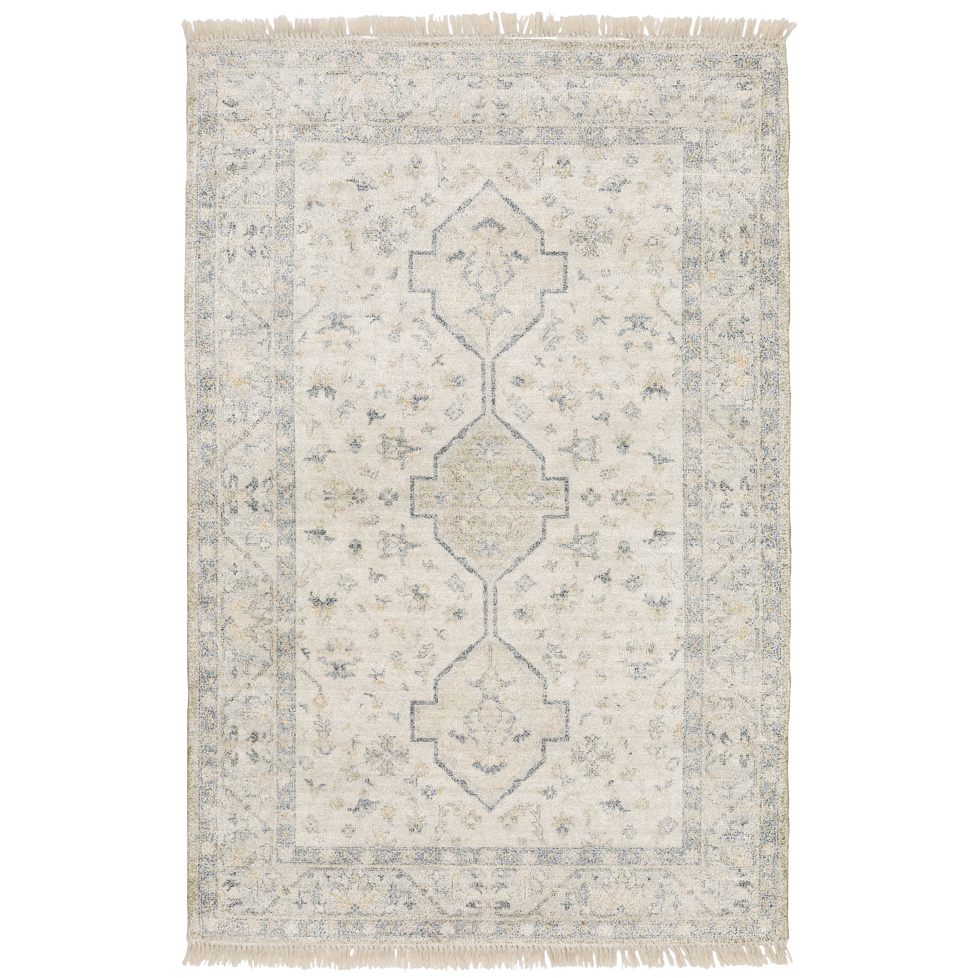 Oriental Weavers Malabar  Beige Charcoal Traditional