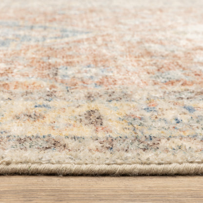 Oriental Weavers Malabar  Orange Blue Traditional