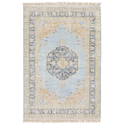 Oriental Weavers Malabar  Blue Beige Traditional