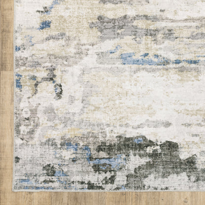 Oriental Weavers Malibu  Grey Blue Modern & Contemporary