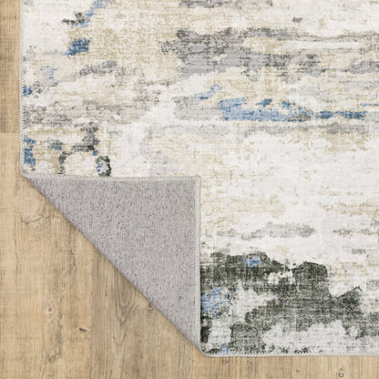 Oriental Weavers Malibu  Grey Blue Modern & Contemporary