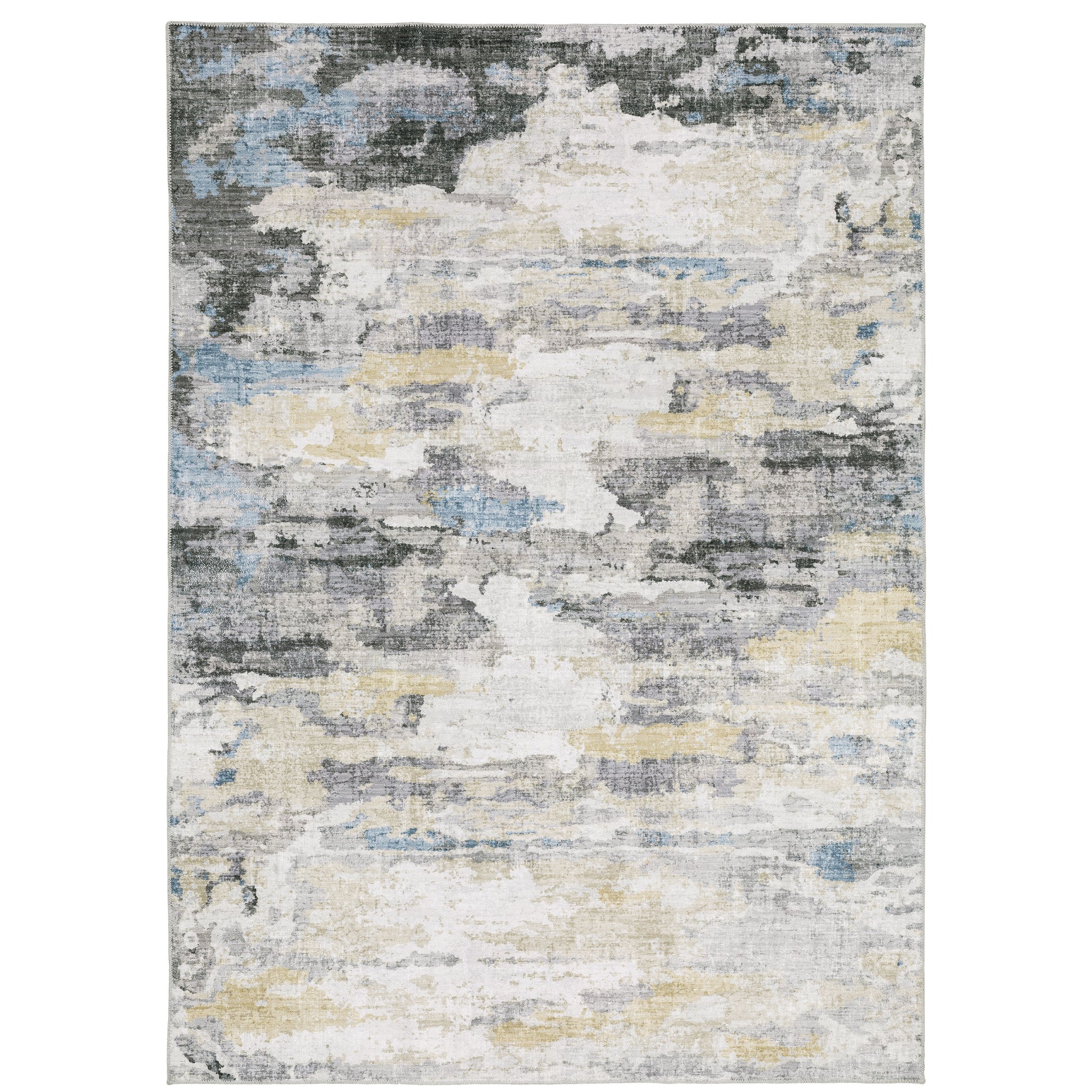 Oriental Weavers Malibu  Grey Blue Modern & Contemporary