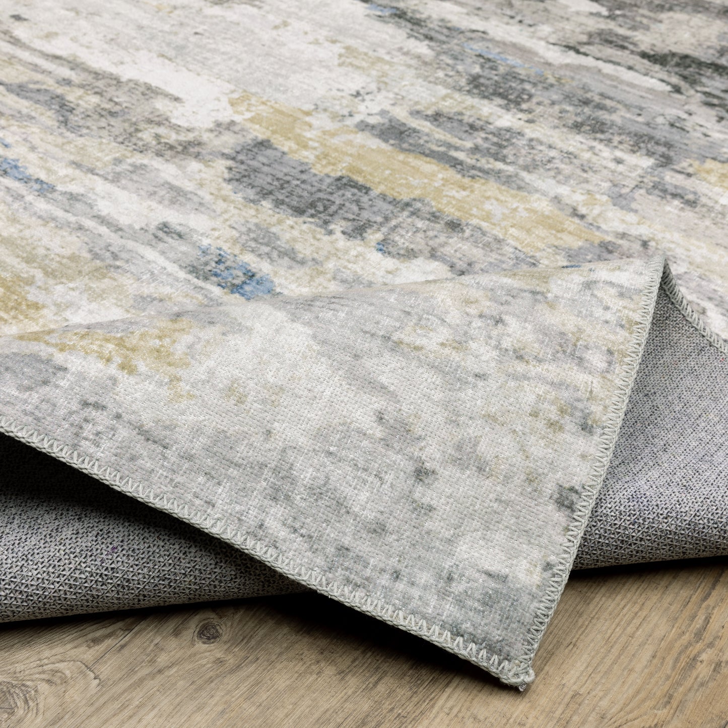 Oriental Weavers Malibu  Grey Blue Modern & Contemporary
