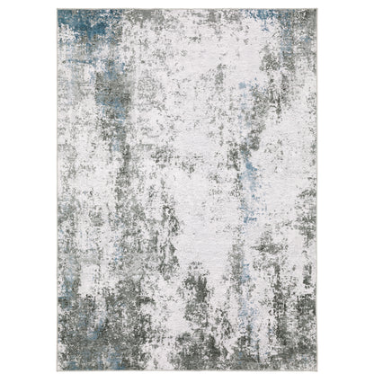 Oriental Weavers Malibu  Grey Blue Modern & Contemporary