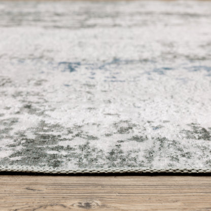 Oriental Weavers Malibu  Grey Blue Modern & Contemporary