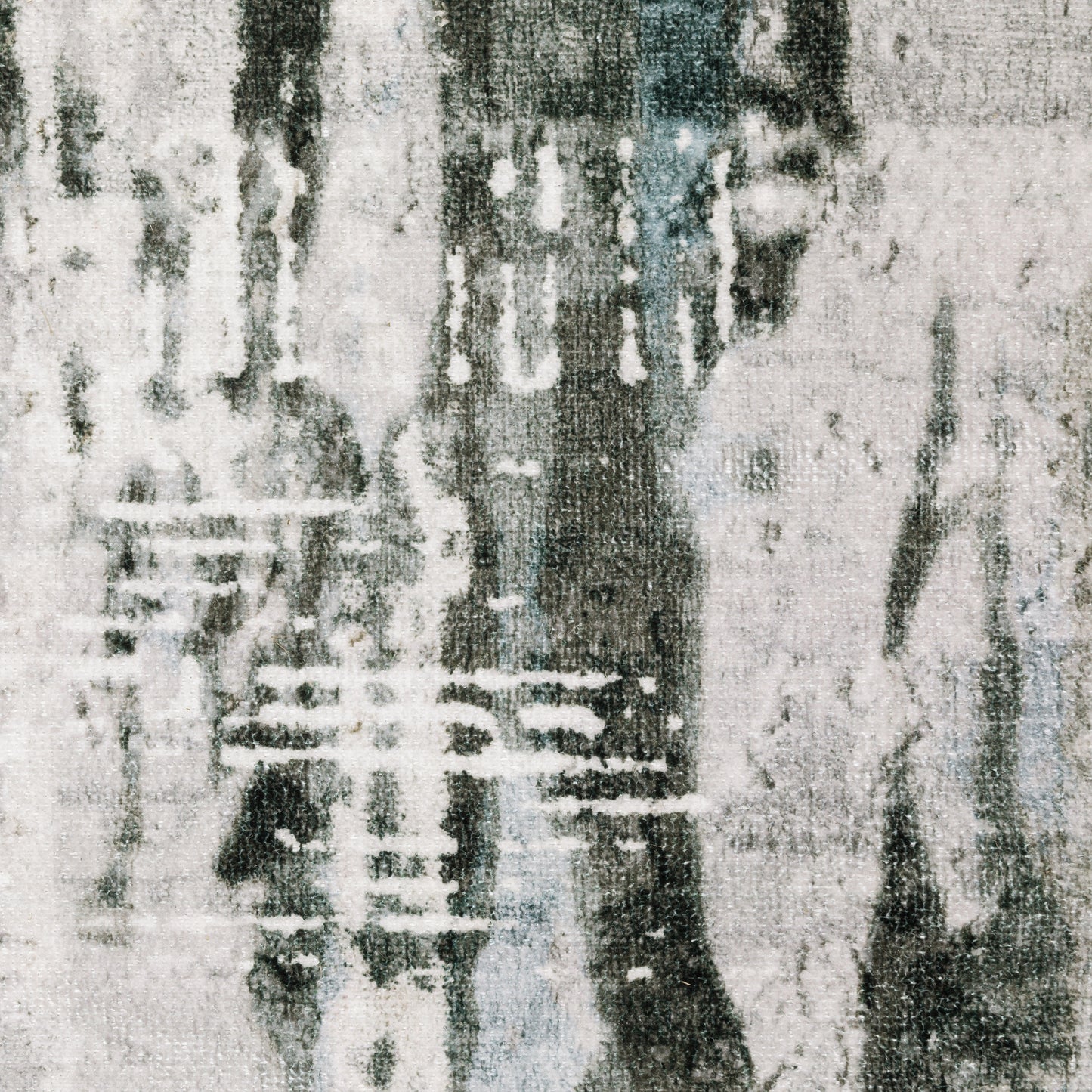 Oriental Weavers Malibu  Grey Teal Modern & Contemporary