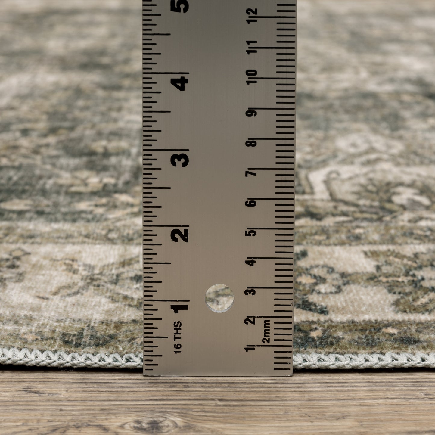 Oriental Weavers Malibu  Green Beige Vintage