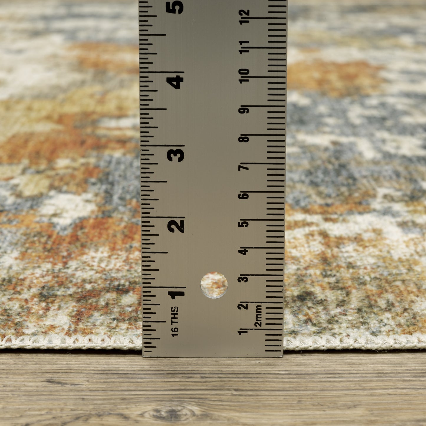 Oriental Weavers Malibu  Orange Blue Modern & Contemporary