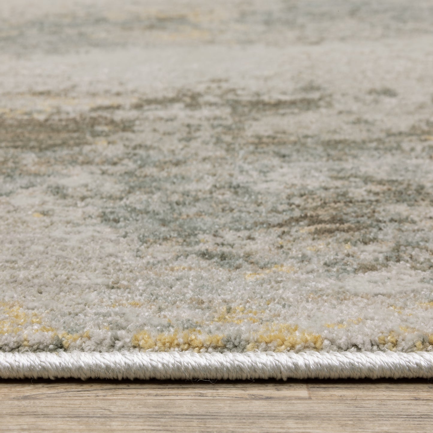 Oriental Weavers Mallory  Grey Yellow Contemporary